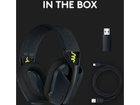 Logitech G435 LIGHTSPEED Trådløst Gaming Headset (sort) Gaming headset