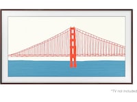 Samsung 50" ramme til The Frame (2021-2025, brun) TV-ramme & tilbehør