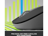 Logitech Signature M650 Large trådløs mus Grafittgrå Mus