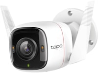 TP-Link Tapo C320WS 2K WiFi Utendørs kamera (hvit) Overvåkningskameraer