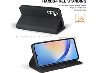 iiglo Galaxy A34 5G Lommebokdeksel (sort) Deksel til mobiltelefon