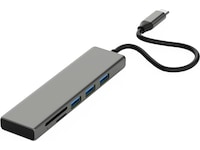 Andersson USB-C Hub (grå) Dockingstasjon & USB-HUB
