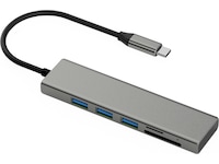 Andersson USB-C Hub (grå) Dockingstasjon & USB-HUB