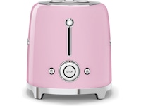 Smeg TSF01PKEU Brødrister for 2 skiver (rosa) Brødristere