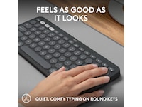 Pebble Keys 2 K380s (sort) Tastatur