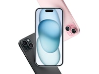iPhone 15 128GB (sort) Mobiltelefoner
