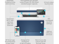 HP Color LaserJet Pro MFP 4302fdw laserskriver Skrivere