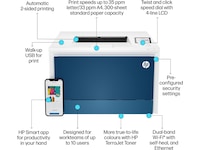 HP Color LaserJet Pro 4202dw laserskriver Skrivere