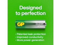 GP Super Alkaline AA/LR6 batteri, 20-pk Batterier til generell bruk
