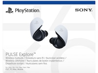 PlayStation Pulse Explore trådløse øreplugger (hvit) Gaming headset