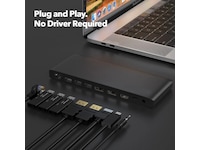 Andersson USB-D3000 USB-C 4K dockingstasjon (sort) Dockingstasjon & USB-HUB