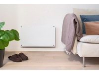 Mill Glass panelovn 700W (hvit) 2-pack Panelovner