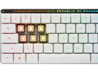 ASUS ROG Falchion RX Low Profile Optical trådløst gamingtastatur (hvit) Gamingtastatur