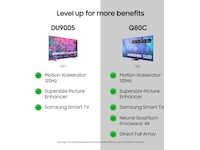 Samsung 98" DU9005K LED TV TU98DU9005K Over 80 tommer TV