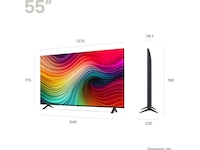 LG 55'' NANO 81 4K TV (2024) 55NANO81T6A 50 - 59 tommer TV