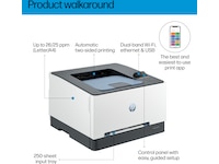 HP LaserJet Pro 3202dw laserskriver Skrivere