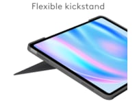 Logitech iPad Air 13" Combo Touch tastaturdeksel (oxford grey) Tastatur og stylus