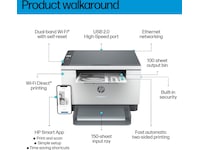 HP LaserJet MFP M234dw laserskriver Skrivere