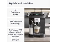 Delonghi Magnifica EVO Next ECAM310.60.B Automatisk kaffemaskin (sort) Espressomaskiner