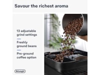 Delonghi Magnifica EVO Next ECAM310.60.B Automatisk kaffemaskin (sort) Espressomaskiner