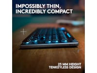 Logitech G915 X Lightspeed TKL Trådløst Gamingtastatur (sort) Gamingtastatur