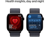 Apple Watch Series 10 46mm GPS + LTE Aluminium (gagatsvart) Smartklokker