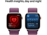 Apple Watch Series 10 GPS + LTE 42mm Aluminium (rosegull) Smartklokker