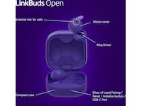 Sony Linkbuds Open True Wireless ørepropper (lilla) Ørepropper