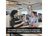 Sony Linkbuds Open True Wireless ørepropper (sort) Ørepropper