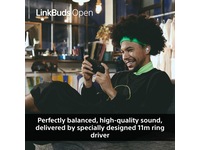 Sony Linkbuds Open True Wireless ørepropper (sort) Ørepropper