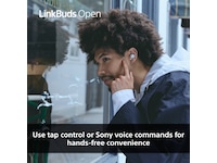 Sony Linkbuds Open True Wireless ørepropper (sort) Ørepropper