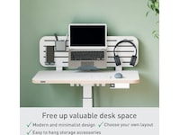 Leitz Ergo Organiseringstavle Pegboard med laptopholder, 80x25 cm Monteringstavler