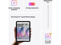 iPad mini (2024) 256GB 5G (blå) Nettbrett / iPad