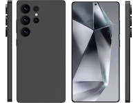 iiglo Galaxy S25 Ultra Silikondeksel (sort) Deksel til mobiltelefon