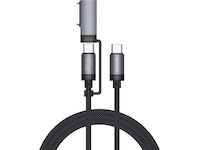 4smarts MagSafe 3 Adapter og USB-C kabel 2m (sort) USB-kabler