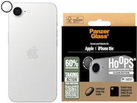 PanzerGlass iPhone 16e Hoops Linsebeskytter (gjennomsiktig) Skjermbeskyttelse