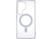 iiglo Galaxy S25 Ultra Magnetic Silikondeksel (gjennomsiktig) Deksel til mobiltelefon