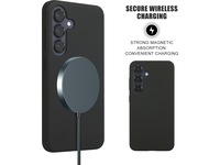 iiglo Galaxy S25 Magnetic deksel (sort) Deksel til mobiltelefon