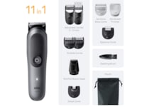 Braun Series 5 All-in-One groomingsett (grå) Hårklippere