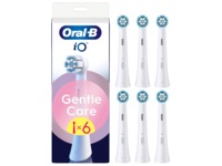 Oral-B iO Gentle Care Børstehoder 6 stk (hvit) Tannbørstehoder