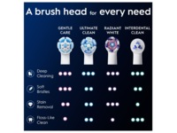 Oral-B iO Gentle Care Børstehoder 6 stk (hvit) Tannbørstehoder