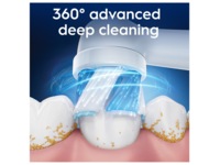 Oral-B iO Ultimate Clean børstehoder 6 stk (hvit) Tannbørstehoder