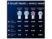 Oral-B iO Ultimate Clean børstehoder 6 stk (hvit) Tannbørstehoder