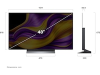 LG 48" G5 AI 4K OLED Smart-TV (2025) 20 - 49 tommer TV