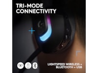 Logitech G522 Lightspeed trådløst gaming-headset (svart) Gaming headset