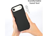 iiglo iPhone Air Magnetic Silikondeksel (sort) Deksel til mobiltelefon