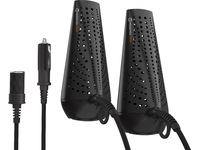 Hedgehog Drive skotørker for bil + adapter (sort) Skotørkere