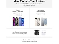 Belkin UltraCharge 25W Qi2 magnetisk ladeplate med støtteben Trådløs lader