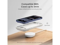 Belkin UltraCharge 25W Qi2 magnetisk ladeplate med støtteben Trådløs lader