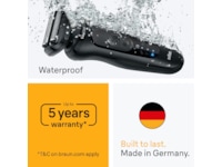 Braun Series 5 elektrisk barbermaskin 52-N1200S Barbermaskiner